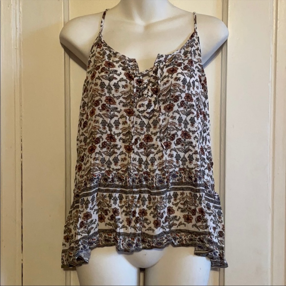 American Eagle • Floral and Flowy Top • M - Picture 1 of 4